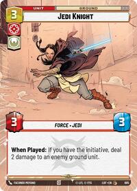 Jedi Knight (Hyperspace Foil) [Legends of the Force]