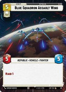 Blue Squadron Assault Wing (Hyperspace Foil) [Legends of the Force]