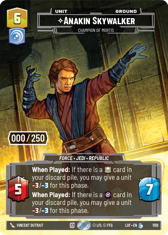 Anakin Skywalker - Champion of Mortis (1159) (Serialized) (1159) [Legends of the Force]