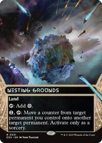 Nesting Grounds (0031) (Borderless) [Edge of Eternities: Stellar Sights]