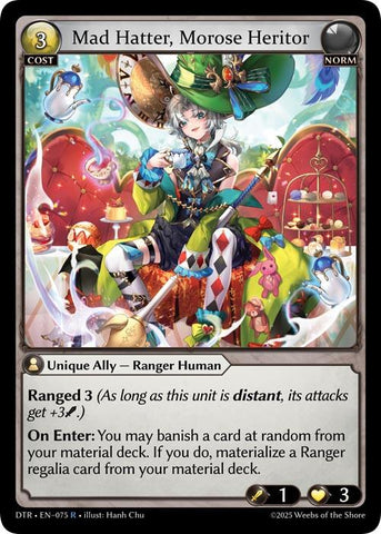 Mad Hatter, Morose Heritor (075) [Distorted Reflections]