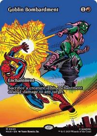 Goblin Bombardment (Borderless) [Marvel Universe Eternal-Legal]