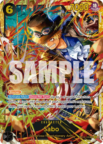 Sabo (SP) [Carrying On His Will]