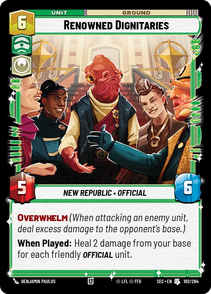 Renowned Dignitaries (102/264) (102/264) [Secrets of Power]