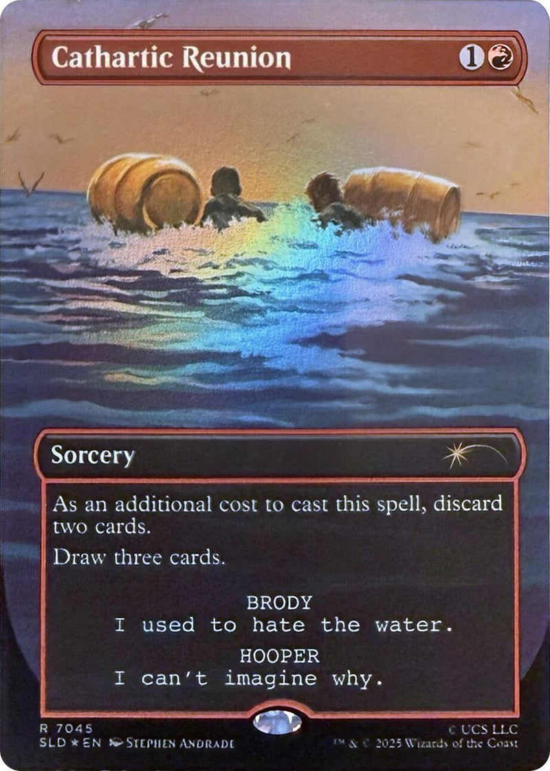 Cathartic Reunion (7045) (Rainbow Foil) [Secret Lair Drop Series]