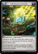 Life Essence Amulet (006) [Merlin Re: Collection, Brilliant Vestige]