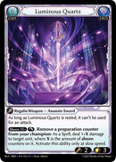 Luminous Quartz (012) [Merlin Re: Collection, Brilliant Vestige]