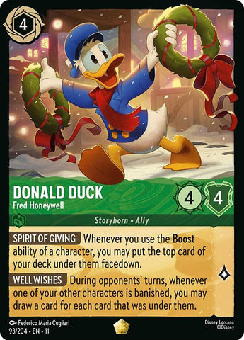 Donald Duck - Fred Honeywell (93/204) [Winterspell]