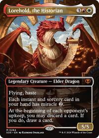 Lorehold, the Historian (Borderless) [Secrets of Strixhaven]