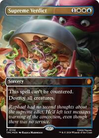 Supreme Verdict (Borderless) [Commander: Teenage Mutant Ninja Turtles]