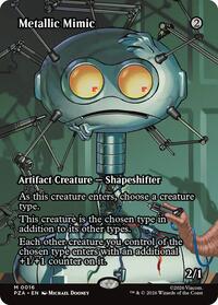 Metallic Mimic (Borderless) [Teenage Mutant Ninja Turtles Source Material]