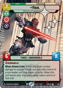 Maul - Master of the Shadow Collective (556) (Hyperspace Foil) (556) [A Lawless Time]