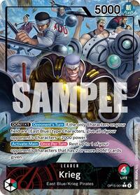Krieg (OP15-001) (Alternate Art) [Adventure on Kami's Island]