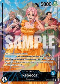 Rebecca (OP15-039) (Alternate Art) [Adventure on Kami's Island]