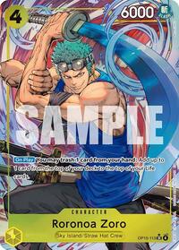 Roronoa Zoro (OP15-113) (Alternate Art) [Adventure on Kami's Island]