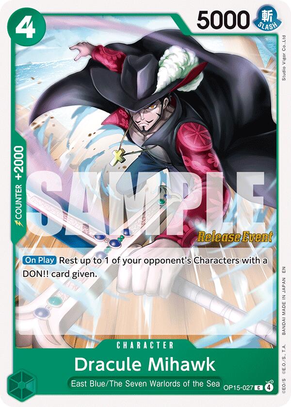 Dracule Mihawk [Adventure on Kami's Island Release Event]