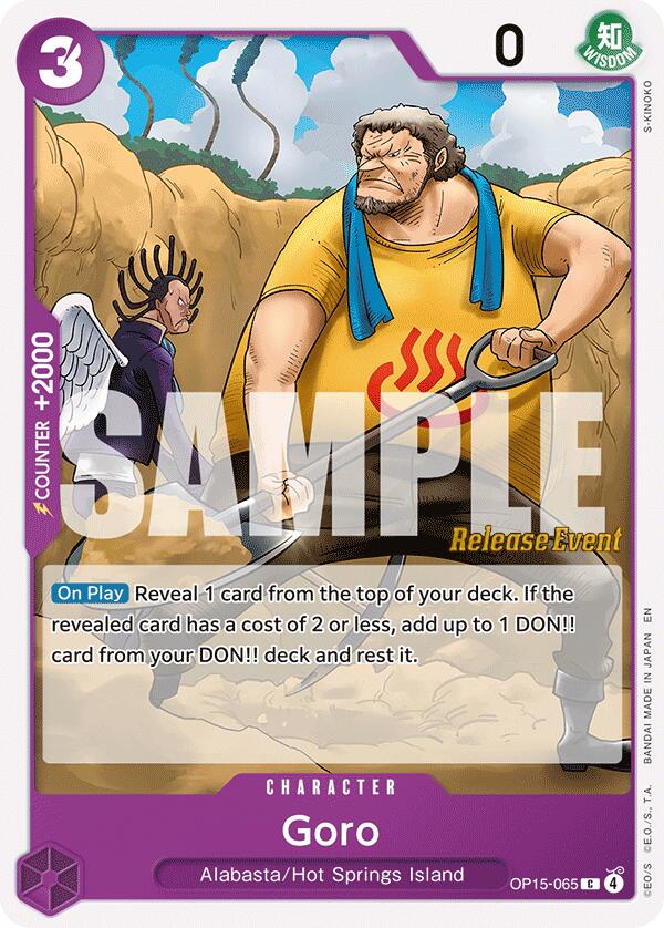 Goro [Adventure on Kami's Island Release Event]