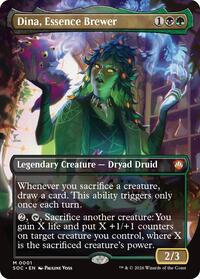 Dina, Essence Brewer (Borderless) [Commander: Secrets of Strixhaven]
