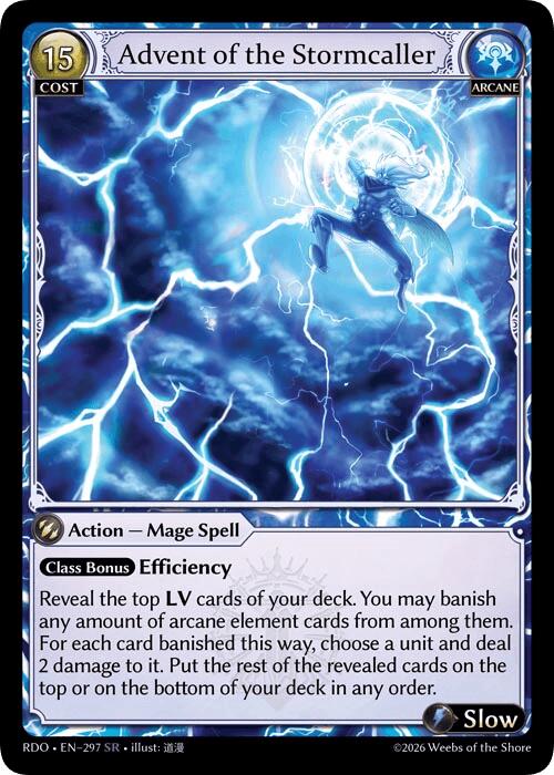 Advent of the Stormcaller (297) [Radiant Origins]