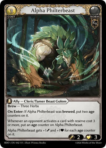 Alpha Philterbeast (42) [Radiant Origins]