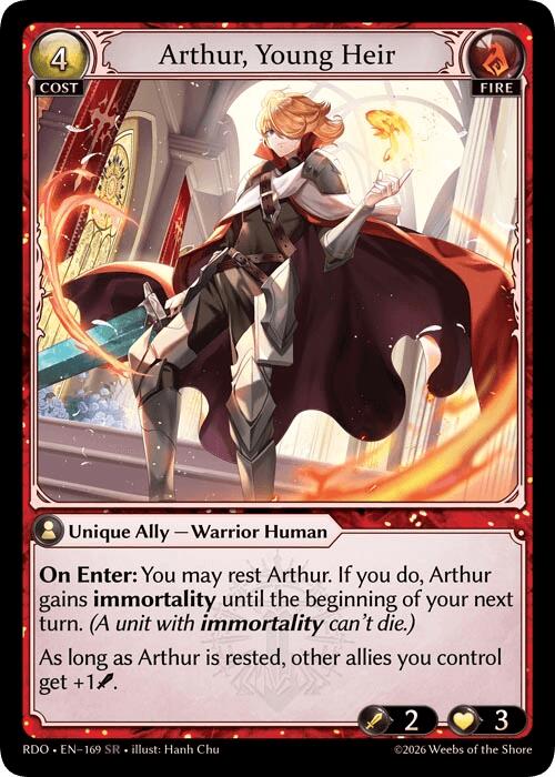 Arthur, Young Heir (169) [Radiant Origins]