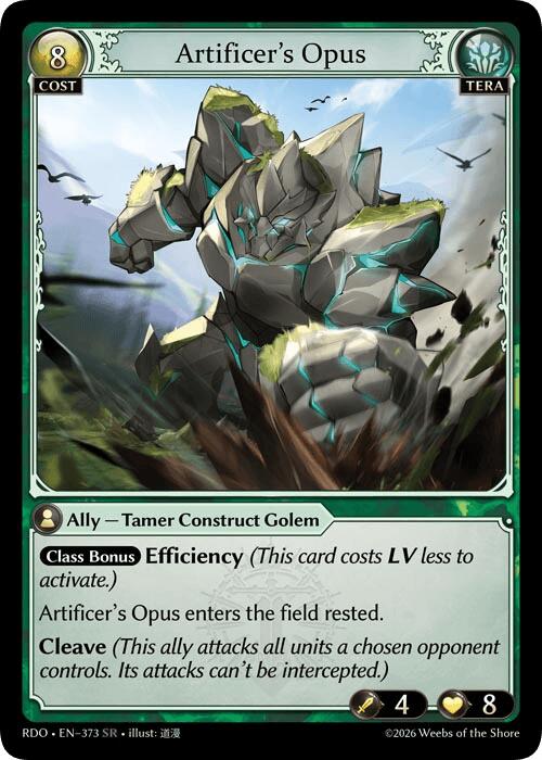 Artificer's Opus (373) [Radiant Origins]