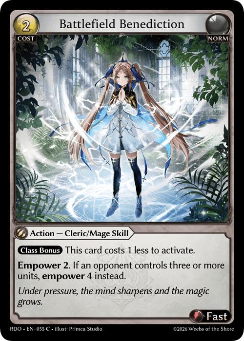 Battlefield Benediction (55) [Radiant Origins]