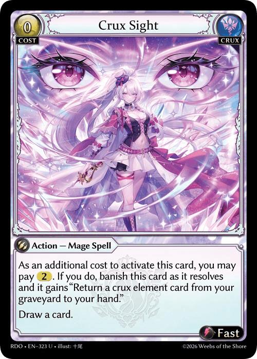 Crux Sight (323) [Radiant Origins]
