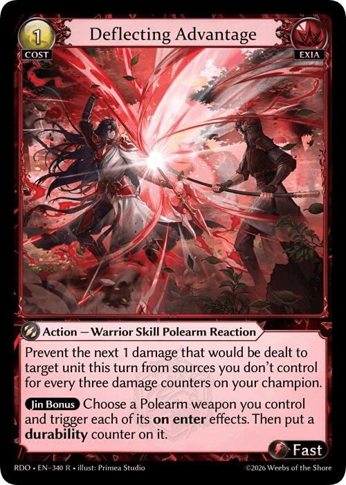 Deflecting Advantage (340) [Radiant Origins]