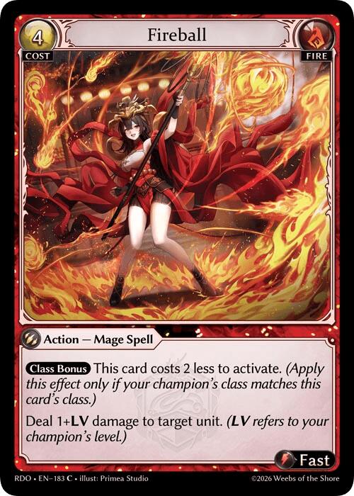 Fireball (183) [Radiant Origins]