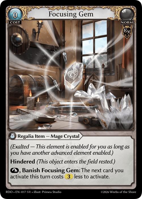 Focusing Gem (17) [Radiant Origins]