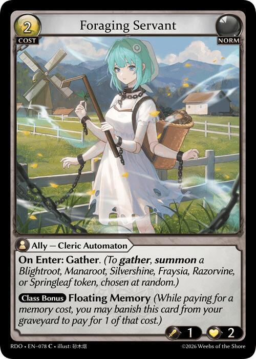 Foraging Servant (78) [Radiant Origins]