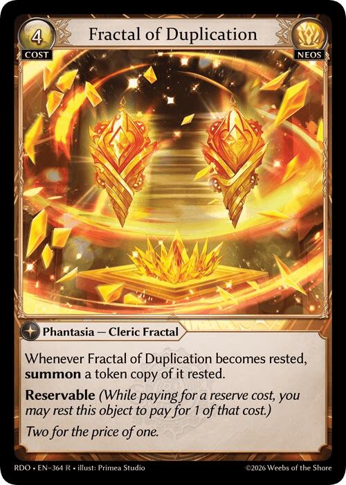 Fractal of Duplication (364) [Radiant Origins]