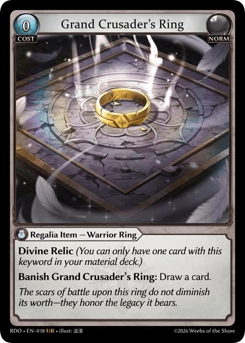 Grand Crusader's Ring (18) [Radiant Origins]