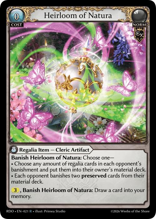 Heirloom of Natura (21) [Radiant Origins]