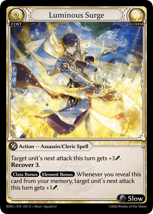 Luminous Surge (355) [Radiant Origins]