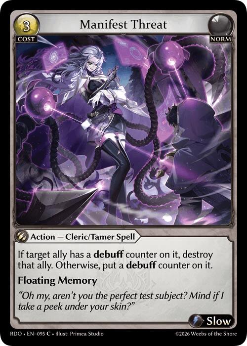 Manifest Threat (95) [Radiant Origins]