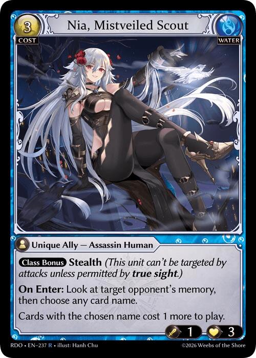 Nia, Mistveiled Scout (237) [Radiant Origins]
