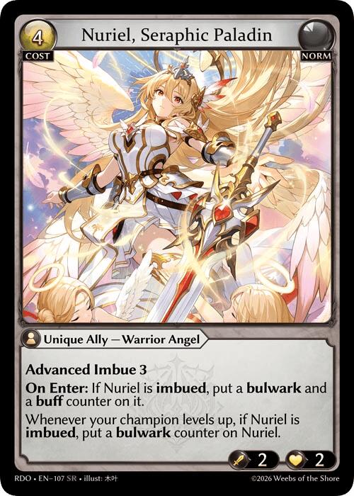 Nuriel, Seraphic Paladin (107) [Radiant Origins]
