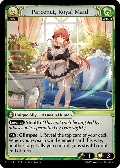 Parcenet, Royal Maid (270) [Radiant Origins]