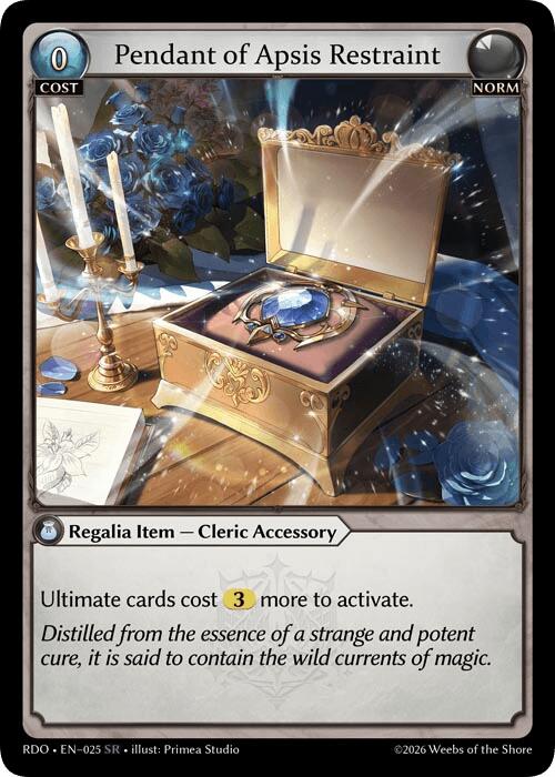 Pendant of Apsis Restraint (25) [Radiant Origins]
