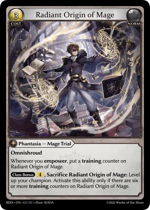 Radiant Origin of Mage (121) [Radiant Origins]