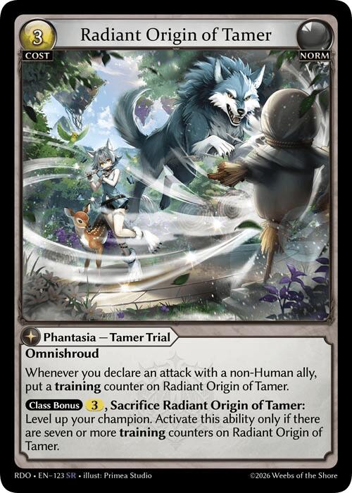 Radiant Origin of Tamer (123) [Radiant Origins]