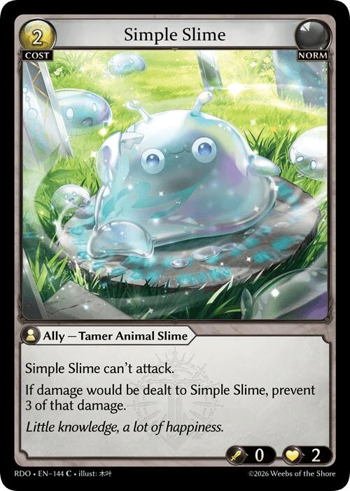 Simple Slime (144) [Radiant Origins]