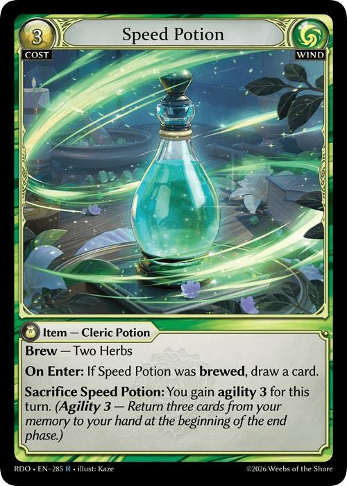 Speed Potion (285) [Radiant Origins]
