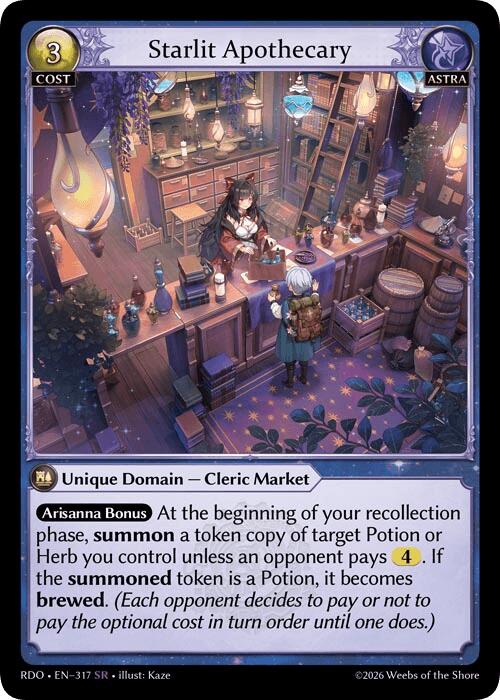 Starlit Apothecary (317) [Radiant Origins]