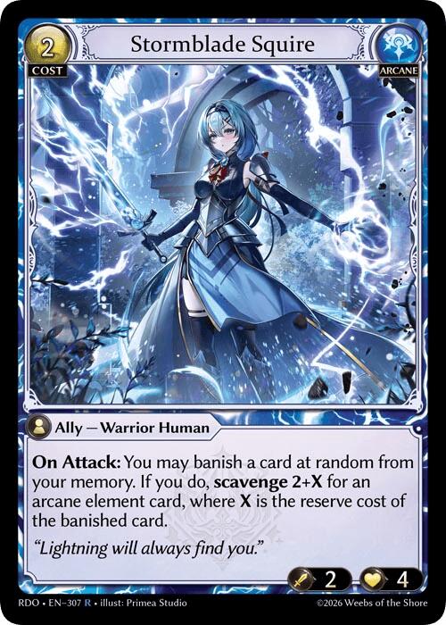 Stormblade Squire (307) [Radiant Origins]