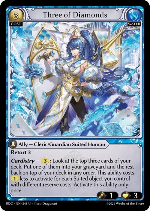 Three of Diamonds (248) [Radiant Origins]