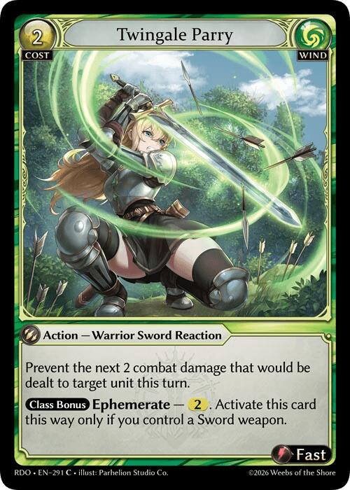 Twingale Parry (291) [Radiant Origins]