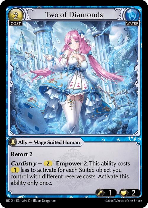 Two of Diamonds (250) [Radiant Origins]